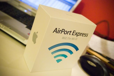 Unboxing the AirPort Express
