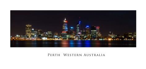 Perth City Before Sunrise